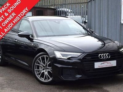 Used Audi A6 Black Edition 265 HP (194 kW) 2021 Black Estate