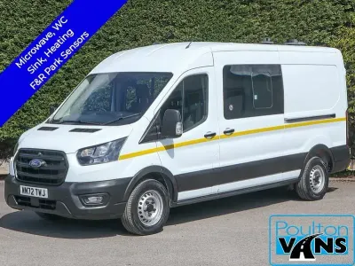 Begagnad Ford Transit 130 HK (95 kW) 2023 Vit Van