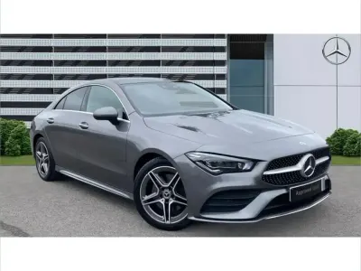 Used Mercedes CLA220 AMG Line Premium Plus 190 HP (139 kW) 2021 Grey Sedan