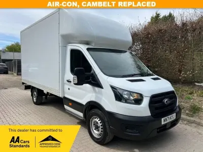 Używany Ford Transit 130 KM (95 kW) 2021 Biały Kabriolet