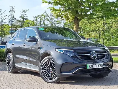 Used Mercedes EQC400 AMG Line Premium 300 kW (408 HP) 2023 Grey SUV
