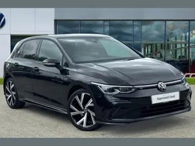 Used VW Golf VIII R-line 147 HP (108 kW) 2022 Black Hatchback