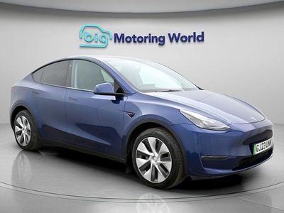 Używany Tesla Model Y Long Range AWD 378 kW (514 KM) 2023 Niebieski SUV