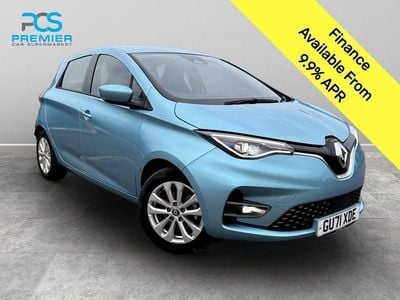 Blue Used 2021 Renault Zoe Iconic Hatchback | £9,595 (Good price)