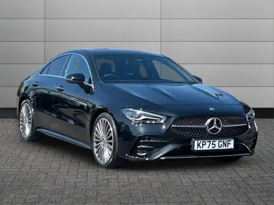 Used Mercedes CLA200 AMG Line Premium 161 HP (118 kW) 2025 Black Coupe