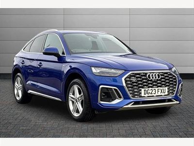 Used Audi Q5 Sportback S-Line 204 HP (150 kW) 2023 Blue SUV