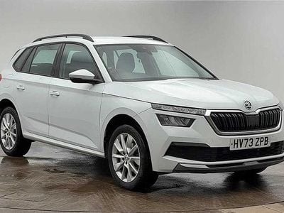 Moon white metallic Used 2023 Skoda 110 R SE Estate | £14,995 (Good price)