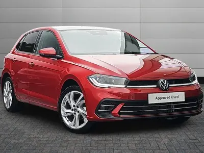 Used VW Polo Edition 95 HP (69 kW) 2026 Kings red Hatchback