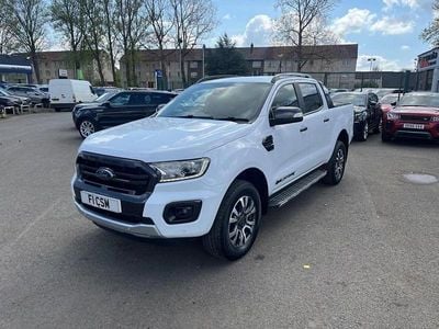Begagnad Ford Ranger Wildtrack 2020 Vit Pickup