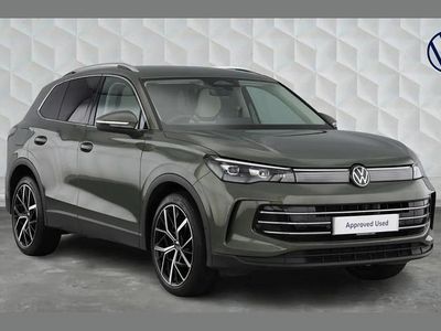 Green Used 2025 VW Tiguan Elegance SUV | £31,867 (A bit pricey)