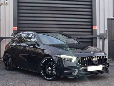 Black Used 2021 Mercedes A35 AMG Premium Hatchback | £23,000 (A bit pricey)