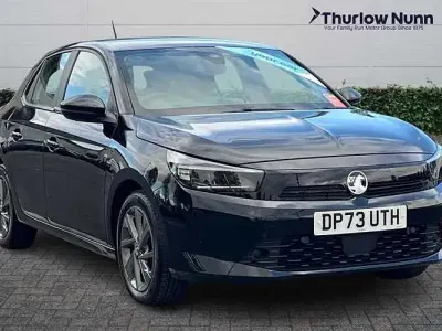 Used Vauxhall Corsa Design Edition 75 HP (55 kW) 2023 Black Hatchback