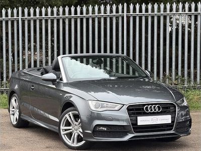 Grey Used 2015 Audi A3 Cabriolet S-Line Cabriolet | £9,445 (Fair price)