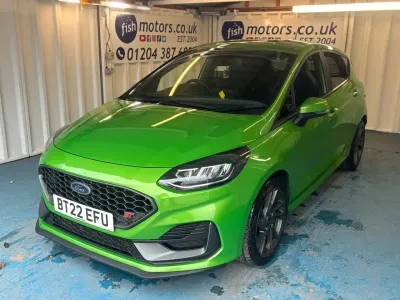 Second-hand Ford Fiesta ST 200 CP (147 kW) 2022 Verde Hatchback