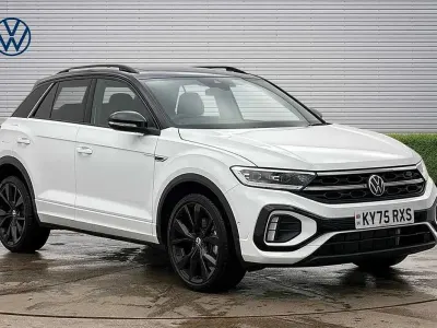 Used VW T-Roc Cabriolet Black Edition 147 HP (108 kW) 2025 White SUV