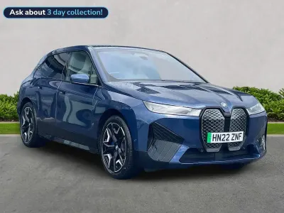 Used BMW iX M Sport 239 kW (326 HP) 2022 Blue SUV