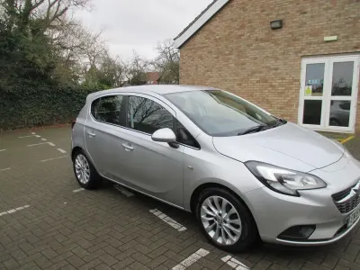 Used Vauxhall Corsa 90 HP (66 kW) 2019 Silver Hatchback