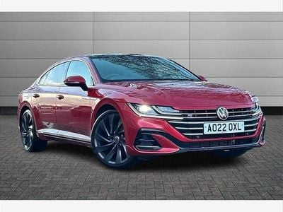 Used VW Arteon R-line 190 HP (139 kW) 2022 Red Hatchback