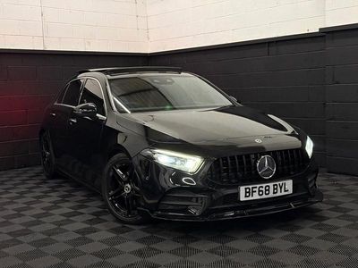 Black Used 2018 Mercedes A200 AMG Line Premium Plus Hatchback | £15,790 (A bit pricey)