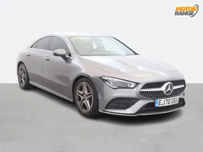 Usado Mercedes CLA180 AMG Line Premium Plus 136 HP (100 kW) 2020 Cinzento Sedan