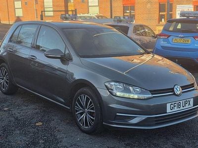 Grey Used 2018 VW Golf VII SE Hatchback | £8,495 (Good price)