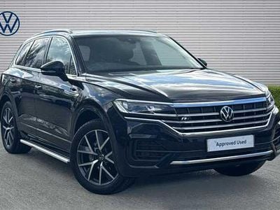 Used VW Touareg R-line 231 HP (169 kW) 2021 Blue SUV