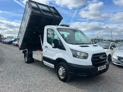 Used Ford Transit 130 HP (95 kW) 2019 White Van
