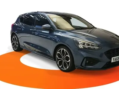 Used Ford Focus ST-Line X 125 HP (91 kW) 2019 Blue Hatchback