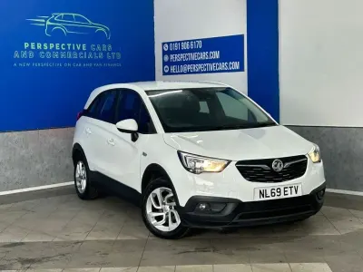Used Vauxhall Crossland X 83 HP (61 kW) 2019 White SUV