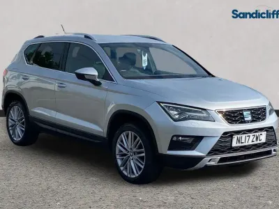 Usado Seat Ateca 4Drive 190 HP (139 kW) 2017 Prateado SUV