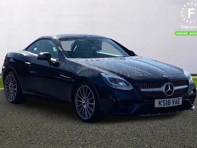 Used Mercedes SLC300 AMG line 245 HP (180 kW) 2018 Black Cabriolet