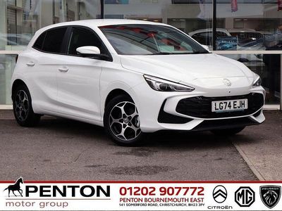 Used MG MG3 Trophy 194 HP (142 kW) 2025 White Hatchback
