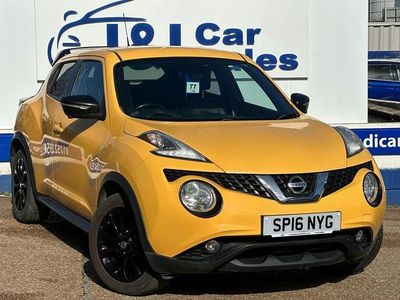 Used Nissan Juke S 110 HP (80 kW) 2016 Yellow SUV