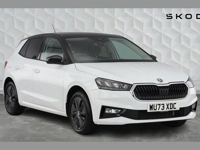 Used Skoda Fabia Colour Edition 108 HP (79 kW) 2023 Moon white Hatchback