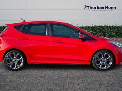 Used Ford Fiesta ST-Line 125 HP (91 kW) 2020 Red Hatchback