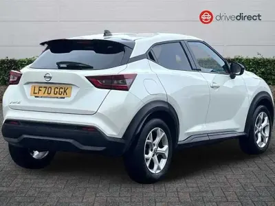 Usado Nissan Juke N-Connecta 114 CV (83 kW) 2020 Blanco SUV