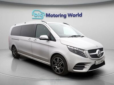 Silver Used 2023 Mercedes V300 AMG line MPV | £54,200 (Good price)