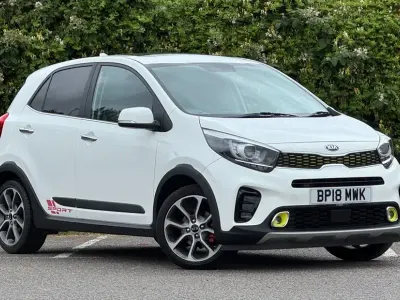 Used Kia Picanto X-Line 83 HP (61 kW) 2018 White Hatchback