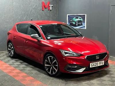 Used Seat Leon FR First Edition 150 HP (110 kW) 2020 Red Hatchback