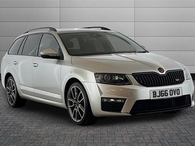 Brilliant silver Used 2016 Skoda Octavia vRS Estate | £10,990 (Fair price)