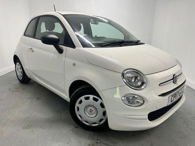 White Used 2017 Fiat 500 Pop Hatchback | £3,495 (Fair price)