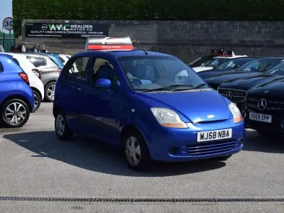 Used Chevrolet Matiz SE 2008 Blue Hatchback