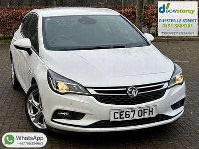 White Used 2017 Vauxhall Astra SRi Hatchback | £6,495 (Fair price)