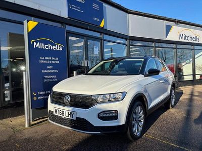 White Used 2018 VW T-Roc SE SUV | £13,495 (A bit pricey)