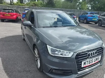 Usado Audi A1 S-Line 2015 Cinzento Citadino