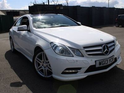 used Mercedes E250 E Class 2.1CDI BLUEEFFICIENCY S/S SPORT 2d 204 BHP Coupe