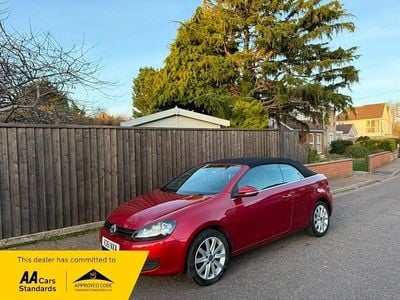 Red Used 2011 VW Golf Cabriolet SE Cabriolet | £5,295 (Fair price)