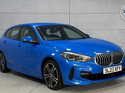 Used BMW 118 M Sport 134 HP (98 kW) 2023 Blue Hatchback