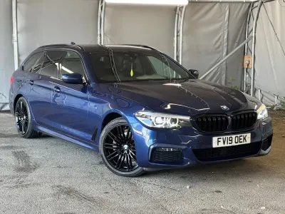 Used BMW 520 M Sport 2019 Blue Estate