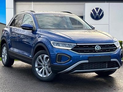 Blue New 2025 VW T-Roc Life SUV | £29,320 (Expensive)